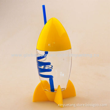 300mL Best Selling Plastic Kids' Water Bottle, PP Top and Bottom